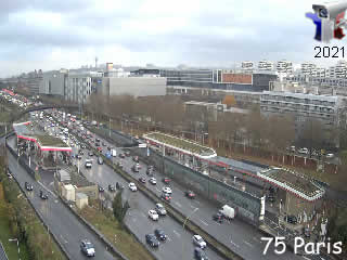 Aperçu de la webcam ID728 : Paris - Pte d'Aubervilliers vers Pte de la Villette - via france-webcams.com