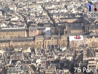 Aperçu de la webcam ID734 : Paris - Musée du Louvre - via france-webcams.com