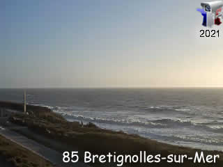 Aperçu de la webcam ID747 : Bretignolles-sur-Mer - La Sauzaie - La plage - via france-webcams.com