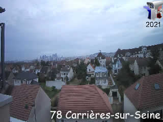 Aperçu de la webcam ID750 : Carrières-sur-Seine - via france-webcams.com