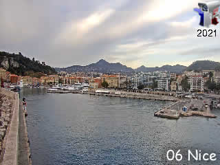 Aperçu de la webcam ID759 : Nice - Le port - via france-webcams.com