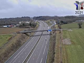 Aperçu de la webcam ID784 : Entre Dijon et Langres, au niveau des aires de Langres - via france-webcams.com