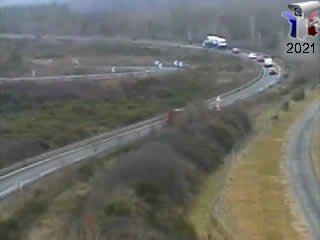Aperçu de la webcam ID848 : Bifurcation des autoroutes A71 et A85 Sud - via france-webcams.com