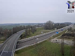 Aperçu de la webcam ID864 : Bif. A31 et A6 près de Beaune, vue orientée vers Lyon - via france-webcams.com