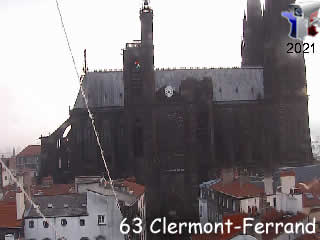 Aperçu de la webcam ID870 : Clermont-Ferrand - Cathédrale - via france-webcams.com