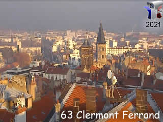 Aperçu de la webcam ID874 : Clermont-Ferrand - Forez - via france-webcams.com