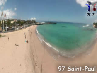Aperçu de la webcam ID889 : Saint-Paul - Panoramique HD - via france-webcams.com