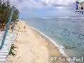 Webcam La Réunion - Saint-Paul - La plage - via france-webcams.com