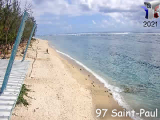 Aperçu de la webcam ID895 : Saint-Paul - La plage - via france-webcams.com