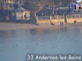 Aperçu de la webcam ID907 : Andernos-les-Bains - Esplanade de la Jetée
 - via france-webcams.com