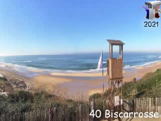 Webcam Aquitaine - Biscarrosse - Panoramique HD - via france-webcams.com