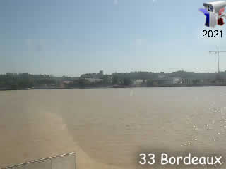 Aperçu de la webcam ID937 : Bordeaux - Ponton de la cité du vin - via france-webcams.com