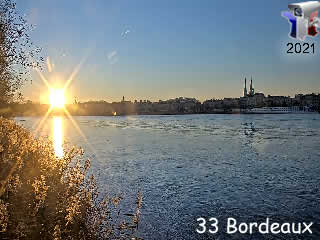 Aperçu de la webcam ID940 : Bordeaux - Quai des Chartrons - via france-webcams.com