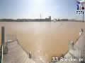 Webcam Aquitaine - Bordeaux - Panoramique HD du fleuve - via france-webcams.com