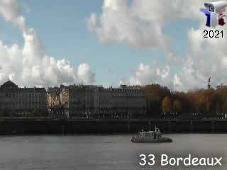 Aperçu de la webcam ID952 : Bordeaux - Place des Quinconces - via france-webcams.com
