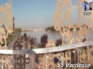 Aperçu de la webcam ID954 : Bordeaux - Panoramique HD - via france-webcams.com