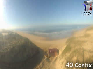 Aperçu de la webcam ID970 : Contis - Panoramique HD - via france-webcams.com