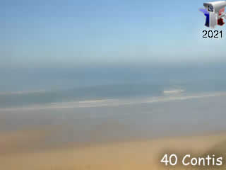 Aperçu de la webcam ID972 : Contis - Contis plage - via france-webcams.com