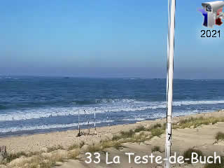 Aperçu de la webcam ID984 : La Teste-de-Buch - Plage de la Salie Nord - via france-webcams.com