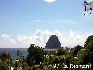 WebCam Martinique Le Diamant - via france-webcams.com