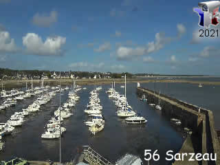 Webcam en direct du port de Saint-Jacques à Sarzeau - ID N°: 102 - France Webcams Annuaire