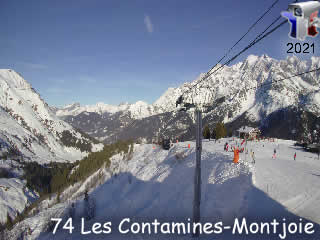 Webcam Les Contamines Montjoie - Signal - ID N°: 1041 - France Webcams Annuaire
