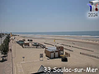 Webcam Aquitaine - Soulac-sur-Mer - La plage - ID N°: 1130 - France Webcams Annuaire