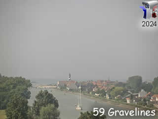 Webcam vue du chenal de Gravelines - ID N°: 1144 sur france-webcams.fr