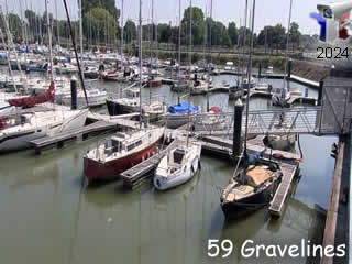 Webcam du bassin Vauban à Gravelines - ID N°: 1147 - France Webcams Annuaire