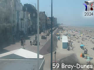 Webcam Bray-Dunes - Digue Ouest - ID N°: 1153 - France Webcams Annuaire