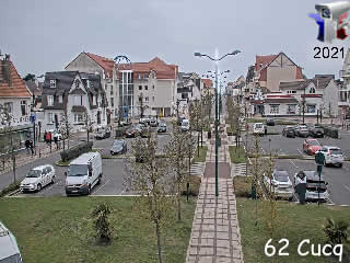 Webcam Nord-Pas-de-Calais - Cucq - Place Jean Sapin - ID N°: 1163 - France Webcams Annuaire