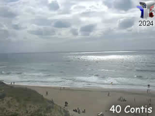 Contis - Plage de Contis - ID N°: 1213 - France Webcams Annuaire