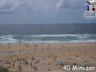 Webcam Mimizan - Plage Centrale - France - ID N°: 1232 - France Webcams Annuaire