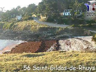 Webcam Saint-Gildas-De-Rhuys  - La plage de port Maria - ID N°: 127 - France Webcams Annuaire