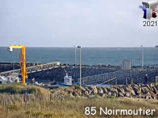 Webcam Noirmoutier - Port de Morin - Pays de la Loire - ID N°: 137 - France Webcams Annuaire