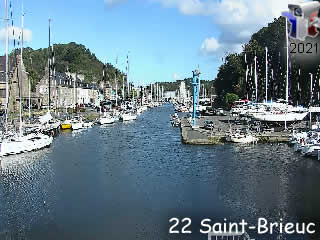  	Webcam Saint-Brieuc - balayage sur le port - ID N°: 143 - France Webcams Annuaire