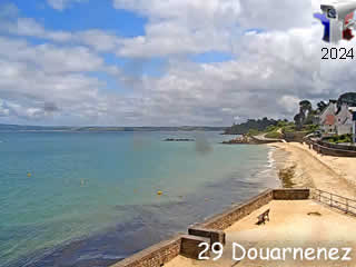 Webcam de Douarnenez - Les Sables Blancs - ID N°: 155 - France Webcams Annuaire