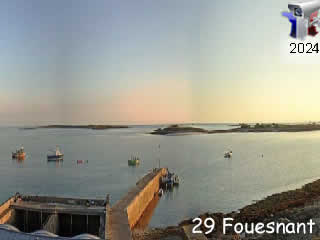 Webcam Fouesnant - Île Saint-Nicolas des Glénan - ID N°: 165 - France Webcams Annuaire