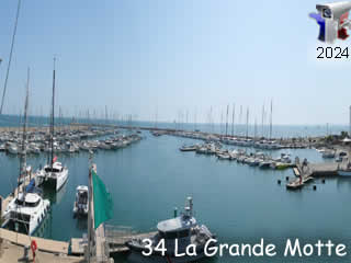 Webcam La Grande Motte - Port de plaisance - ID N°: 176 - France Webcams Annuaire