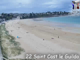 Webcam de St Cast le Guildo - Grande Plage - ID N°: 18 - France Webcams Annuaire