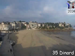 Webcam Dinard - La plage - ID N°: 199 - France Webcams Annuaire