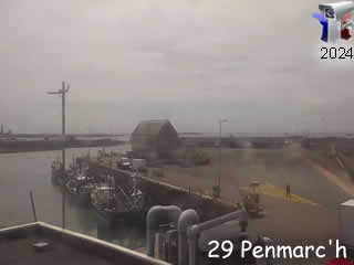 Webcam de Penmarc'h - le-port - ID N°: 218 - France Webcams Annuaire