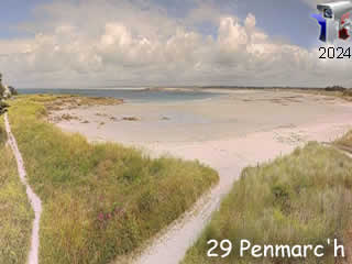 Webcam Penmarc'h - Panoramique HD - ID N°: 221 - France Webcams Annuaire
