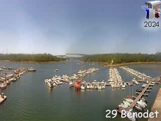 Webcam Bénodet - Panoramique HD 2 - ID N°: 243 - France Webcams Annuaire