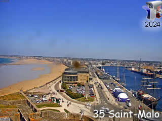Webcam Saint-Malo - Le Port - Bretagne - ID N°: 251 - France Webcams Annuaire