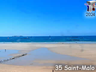 Logo de : Webcam Saint-Malo - Les Thermes Marins - Bretagne - ID N°: 253 sur France Webcams Annuaire