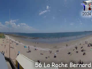 Webcam La Roche-Bernard - Panoramique HD 2 - ID N°: 258 - France Webcams Annuaire