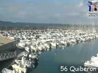 Webcam Quiberon - Port Haliguen - Live - ID N°: 261 - France Webcams Annuaire