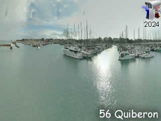 Webcam Quiberon - Port Haliguen - Panoramique HD - ID N°: 262 - France Webcams Annuaire