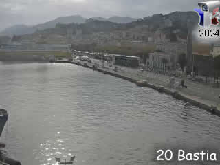 Webcam Bastia - Corse - France - Vision-Environnement - ID N°: 271 - France Webcams Annuaire